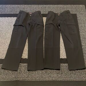 2-Pack Tru-Spec Cargo Pants Women’s 6 Utility Medical Workwear Black Gorpcore